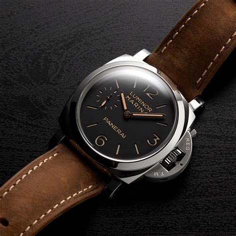 black panerai 47mm|luminor marina Panerai watch price.